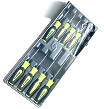 New Snap-on Torx T10 To T45 Screwdriver Set Hi-viz Yellow Soft Grip Sgdtx90bhv New Snap-on Torx T10 To T45 Screwdriver Set Hi-viz Yellow Soft Grip Sgdtx90bhv