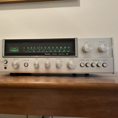 Sansui 661  Stereo Receiver Tuner AM/FM Dial Silver Face