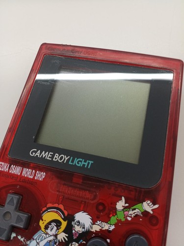 GAMEBOY LIGHT ASTRO BOY console NINTENDO MGB-001 red Osamu Tezuka GB Lite - Picture 7 of 14