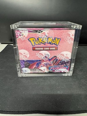 Pokemon TCG Sword & Shield Fusion Strike Booster Box SEALED with Acrylic