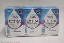 3 PACK  TheraTears Extra Dry Eye Therapy Lubricant Eye Drops EXP 08/2025