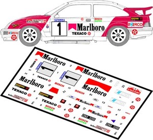 DECALS 1//43 PEUGEOT 307 WRC #1 MFZ D43012 RALLYE BARBORKA 2009 KUCHAR