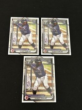 (3) Robert Calaz 2024 Bowman 1st Prospect BP-131 Rockies Paper Lot