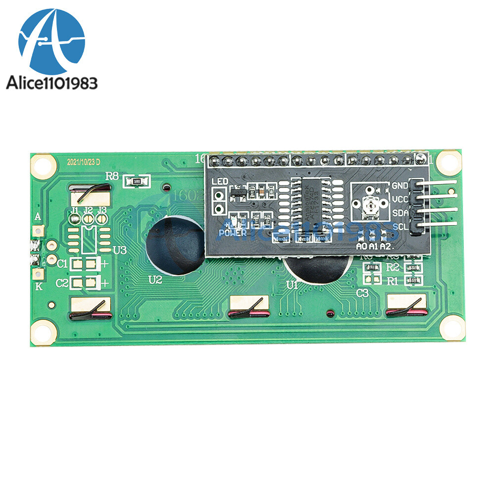 LCD1602 16x2 Character LCD Display PCF8574T PCF8574 IIC I2C