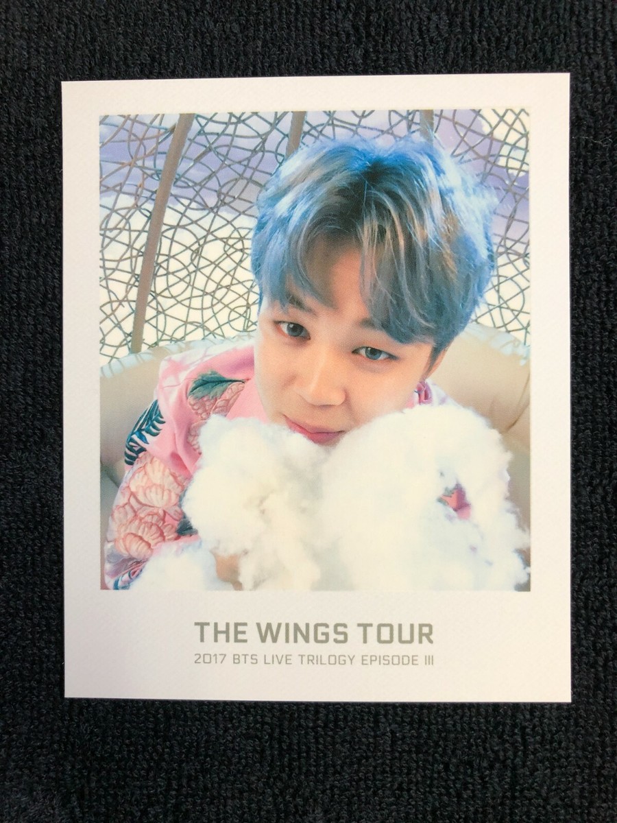 BTS THE WINGS TOUR 2017 Ticket Album Official Photo card | eBay
