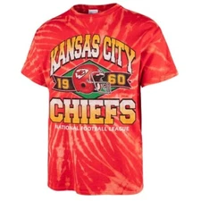 KANSAS CITY CHIEFS LEGACY TWISTER TIE DYE BRICKHOUSE T-SHIRT - NFL - MEN