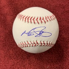 Matt Barnes Signed OML Baseball- RED SOX All Star Closer Autograph