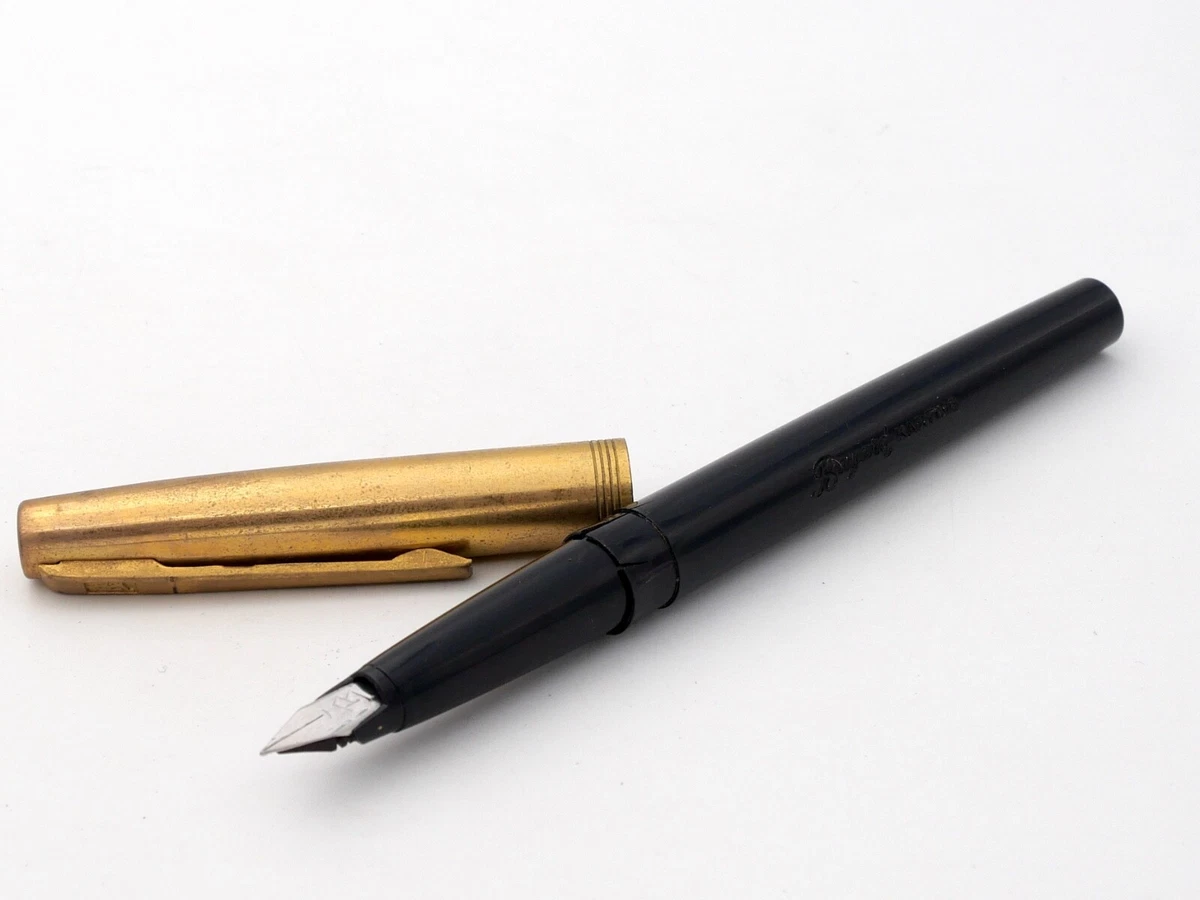 Parure Bayard Souverain : Stylo Plume 885 Et Stylo Bille 485 - Occasion - Plume En Or - Noir