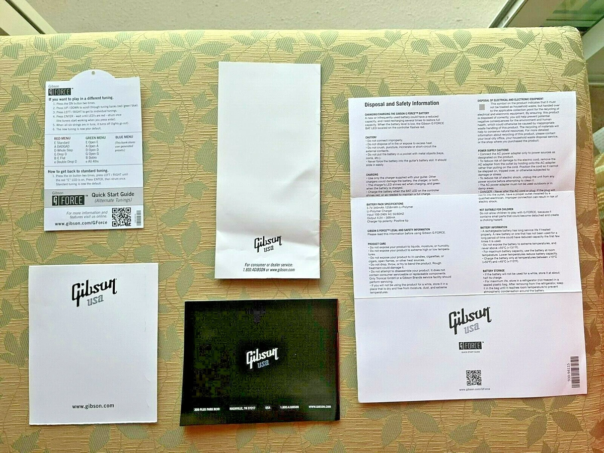 Gibson g store force battery