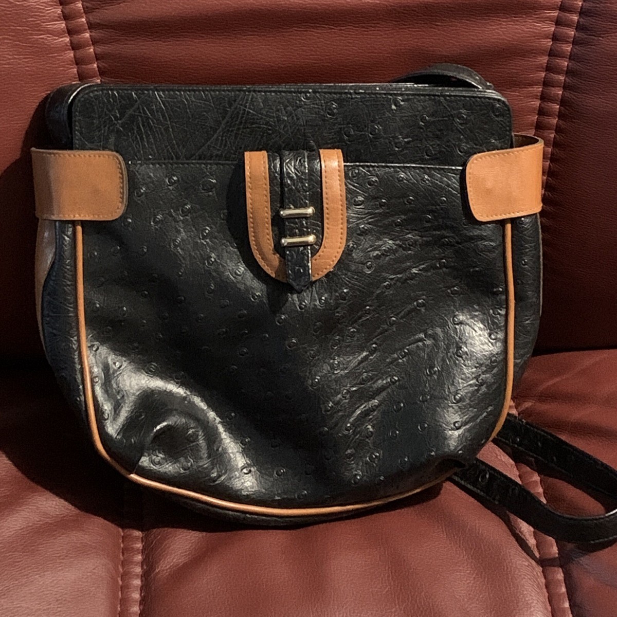 Vintage Black and Brown Women Bag BOLTON HOBO SHOULDER BAG Woman Vintage Brown | ISABEL MARANT  main image 3