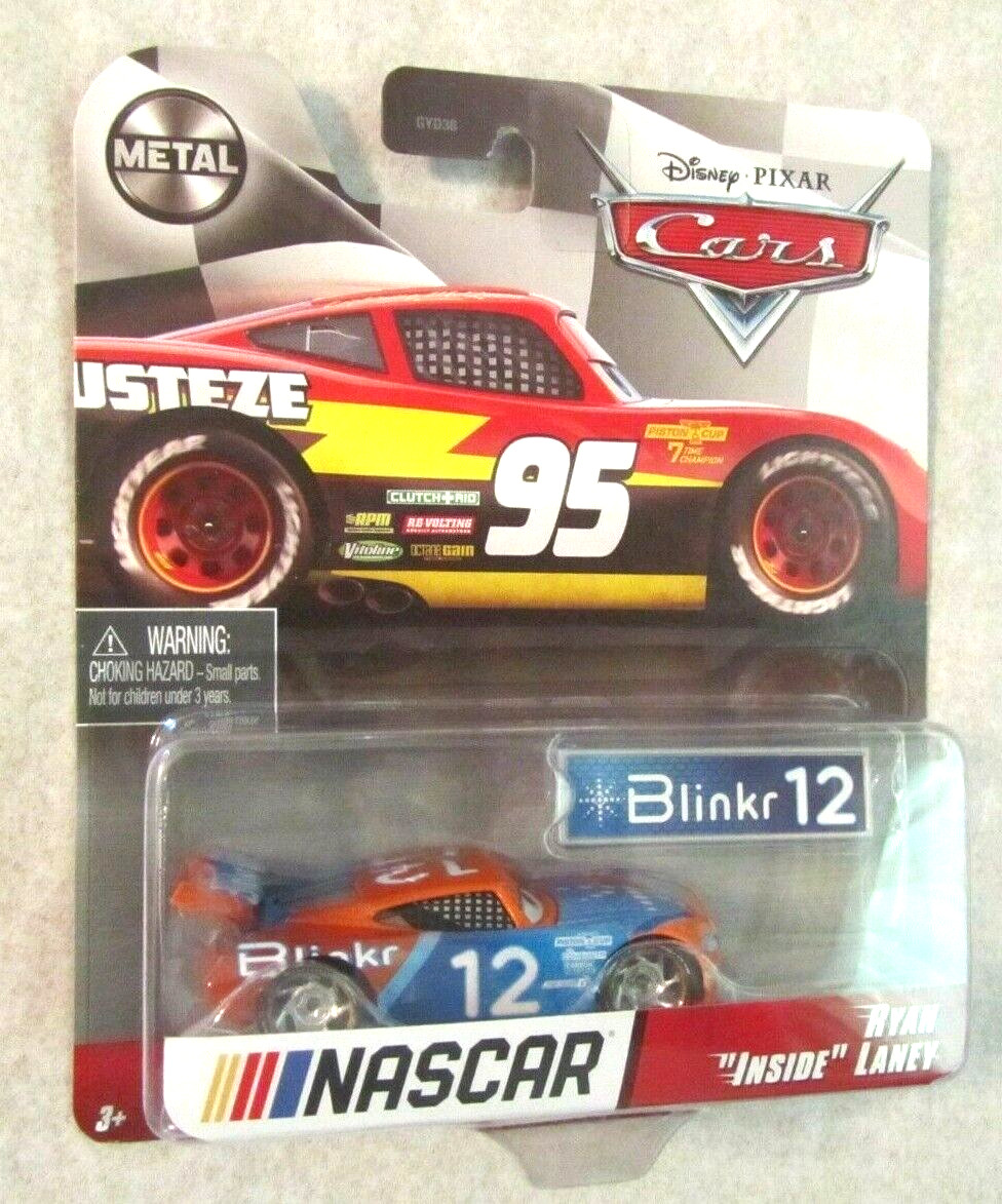 Disney Pixar Cars NASCAR RYAN Inside LANEY 12 Metal 2021 1 64 Lot 8 disney-pixar-cars-nascar-ryan-inside-laney-12-metal-2021-1-64-lot-8