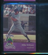2000 Roox #10 Mike Wilson Lafayette Bayou Bullfrogs Super Rare (HG80) SWSW7