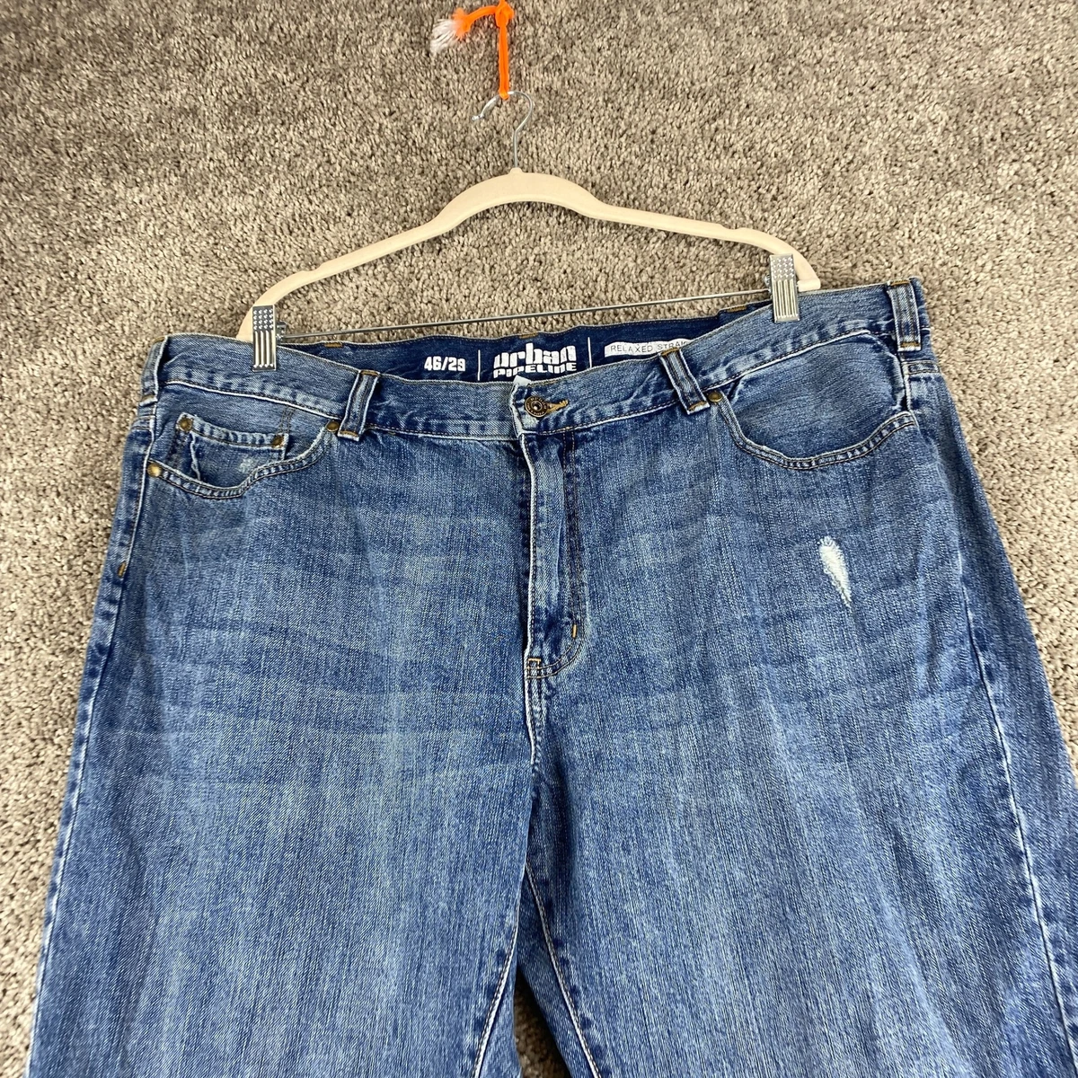 mens urban pipeline relaxed straight jeans