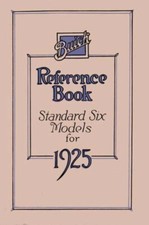 1925 Buick Standard 6 Owners Manual