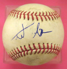 Autographed Game Used MLB baseball, Minnesota Twins - CHAD ALLEN