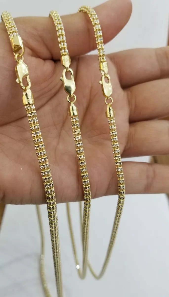Gold iced shop chain