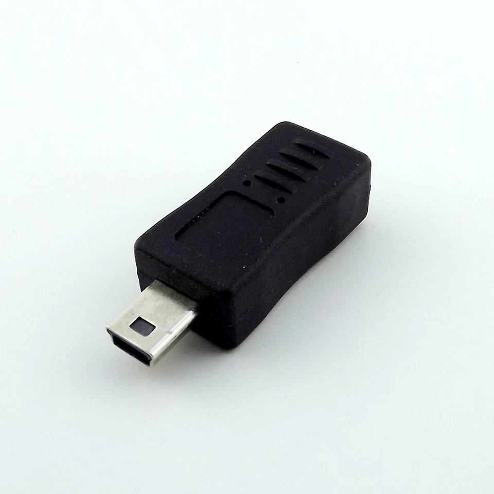10pcs Mini 5 Pin Male USB To Micro 5 Pin USB Female Converter Adapter Connector - Image 4 of 4