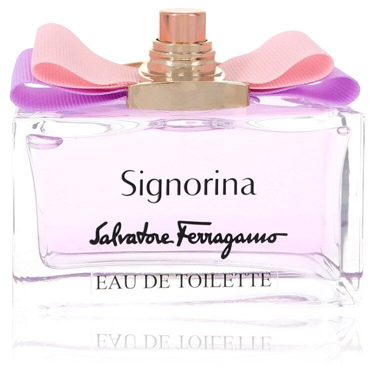 Signorina Eau De Toilette Spray (Tester) By Salvatore Ferragamo - 3.4 oz Signorina Eau De Toilette Spray (Tester) By Salvatore Ferragamo - 3.4 oz