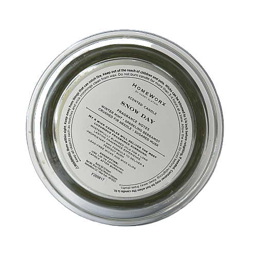New HomeWorx Harry Slatkin SNOW DAY 4 Wick Candle Home Decor 18 oz eBay