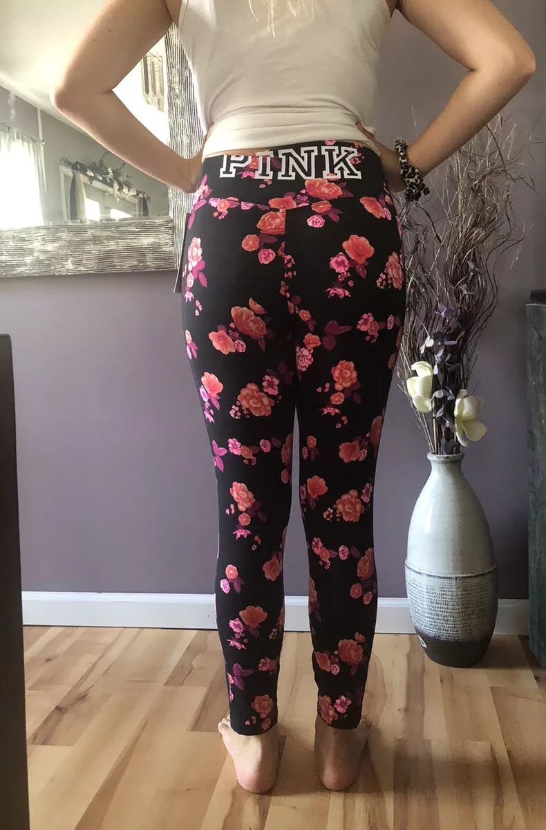 Victoria Secret Pink Floral Ultimate Leggings