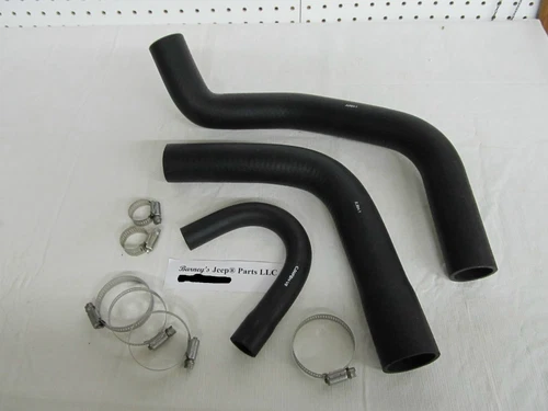 FITS JEEP 1972 - 1981 AMC CJ5 CJ6 J10 J20 WAGONEER 304 360 V8 RADIATOR HOSE KIT! - Picture 1 of 1
