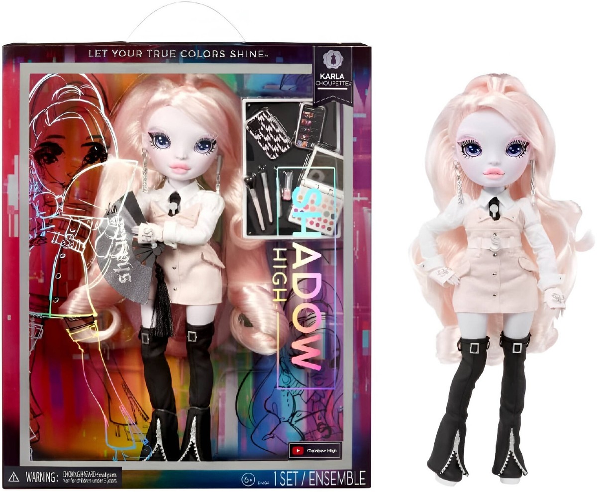 ✨Poupée✨ Amazon.com: Rainbow High Shadow High Karla Choupette- Pink