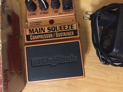 DigiTech X-Series Main Squeeze Compressor/Sustainer Box Power
