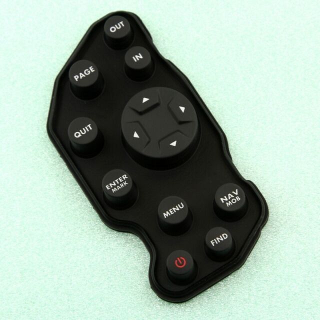 Rubber buttons for Garmin GPSMAP 276Cx spare part case keyboard keypad