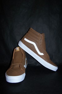 vans dachshund leather