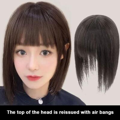 Wig Piece's Head Reissued Air Bangs Sparsely Covered and Ultra New S2 M4T6  A6V2