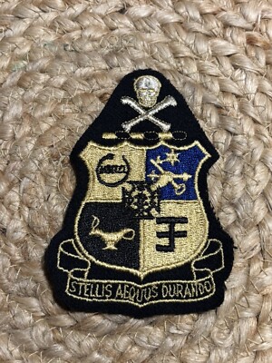 Vtg Phi Kappa Sigma COLLEGE FRATERNITY BLAZER CREST SEW ON PATCH Vtg 80s Rare