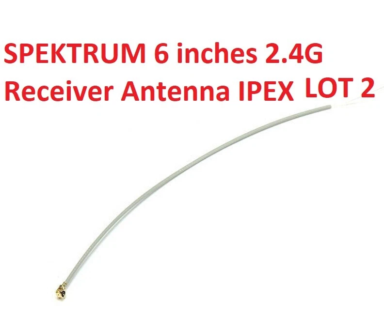 SPEKTRUM JR FLYSKY Walkera Jumper Transmitter Receiver Antenna IPEX 4 PCS - Image 2 of 4