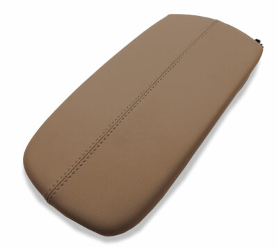 Fits 16-20 Chevrolet Malibu Vinyl Leather Center Console Lid Armrest Cover Brown