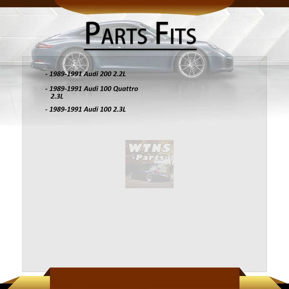 2x Soportes de motor delanteros para Audi 100 Quattro 1989-1991 2,3 L Foto 3 de 4