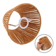 Woven Pendant Light Cover Shade Ceiling Lampshade Hand-woven Rope