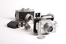 Plaubel Makina III with Anticomar 2.9/100 Lens 10cm f/2.9 - SET Spread Camera