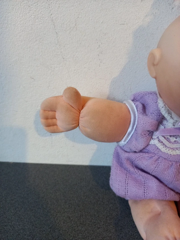 POUPEE Doll CABBAGE PATCH KIDS / PATOUF - MATTEL 1988 - 33 Cm  - Photo 4/4