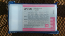 2011 GENUINE EPSON T6023 VIVID MAGENTA INK STYLUS PRO 7880 9880 110ml SEALED
