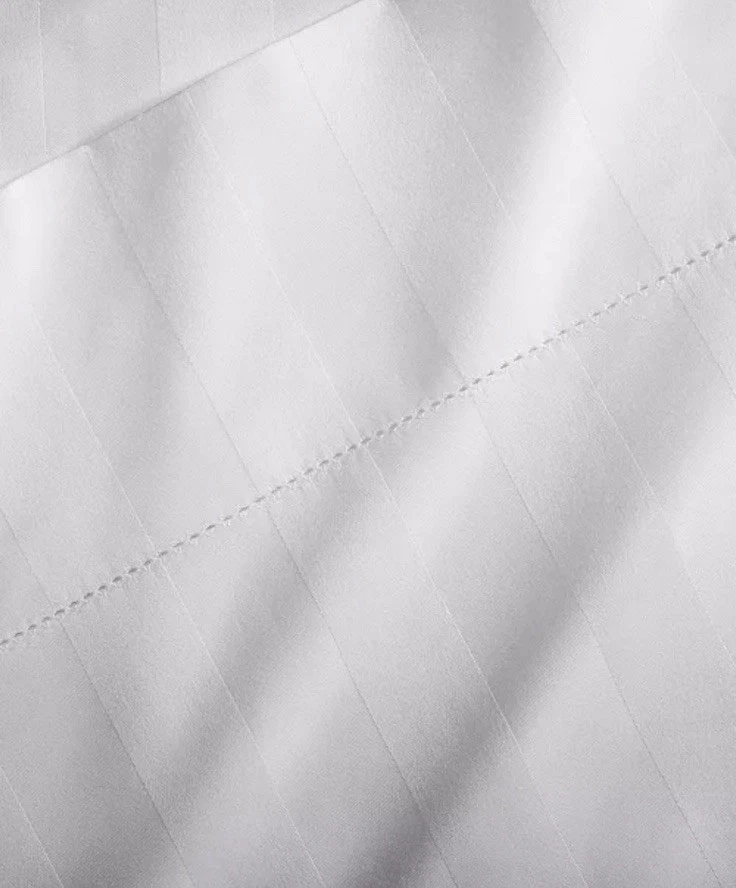 Charter Club 1,5" listra 550 fios contagem 100% algodão 4 peças Conjunto de lençóis, completo - Imagem 2 de 3