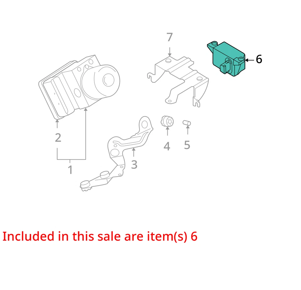 BMW 330i 2004-2006 sensor de velocidad de guiñada 34526764018 fabricante de equipos originales usado Foto 3 de 4
