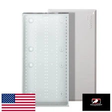 Leviton 47605-28W 28-Inch Structured Media Enclosure with Cover, White