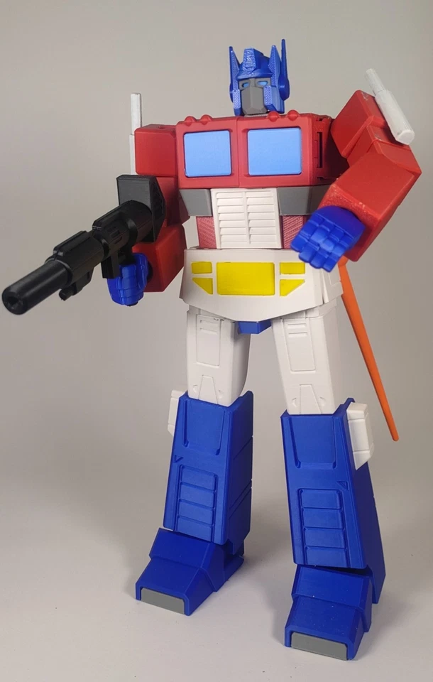 Optimus Prime G1 Transformers 32 Cm 3D Snodabile + " Truck "  - Immagine 2 di 4