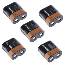 5 Duracell 223 Cr-p2 High Power Lithium Batteries 6v Dl223  CRP2 Expiry 2031