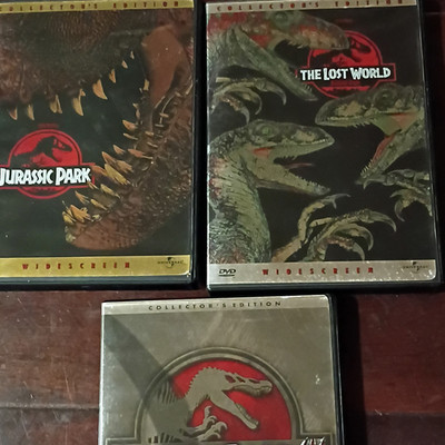 Universal Jurassic Park Trilogy (DVD, Collector's Edition, Widescreen) PG-13