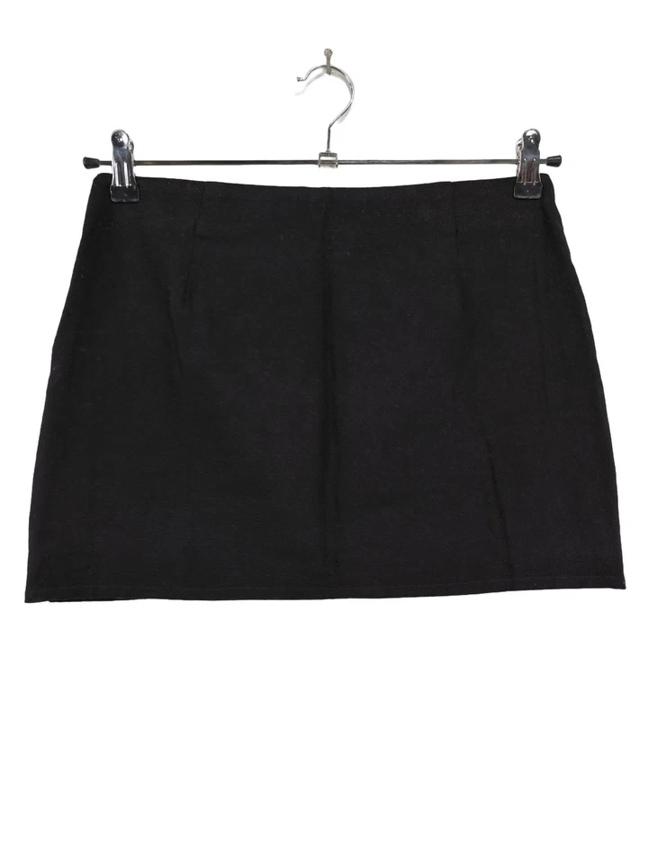 MANGO Minifalda Mujeres Falda Talla EU 36 naranja claro-marrón-negro elegante - Imagen 2 de 4