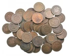 (50) 1890 - 1899’s Era Indian Head Cents Penny Lot Collection US Coin Roll *256