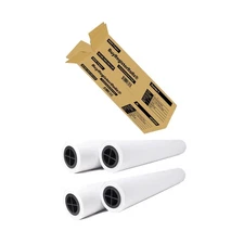 24’’ x 150’ Plotter Paper (New and Premium 4 Rolls) 20 lb Unco