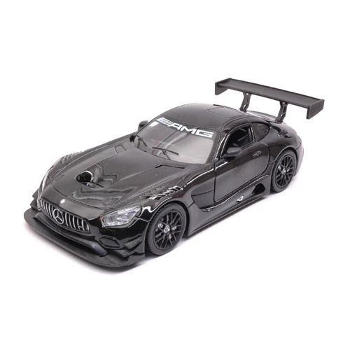 MERCEDES AMG GT3 2016 BLACK 1:24 Motormax Auto Stradali Modellino Nuovo - Immagine 2 di 3