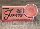FIESTA  Fiestaware Dealer Display Sign 1996 PERSIMMON Homer Laughlin