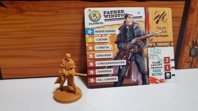 Zombicide Undead or Alive Dead West Father Winston